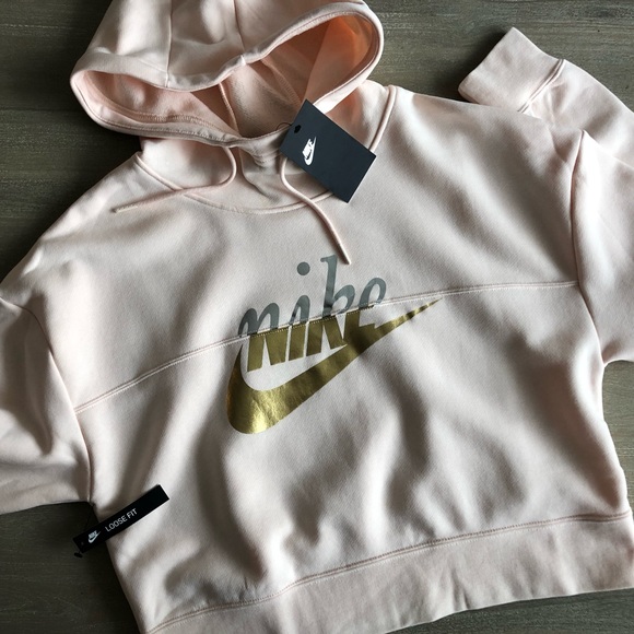 NIKE SPORTSWEAR RALLY METALLIC HOODIE | NEW - Picture 4 of 4